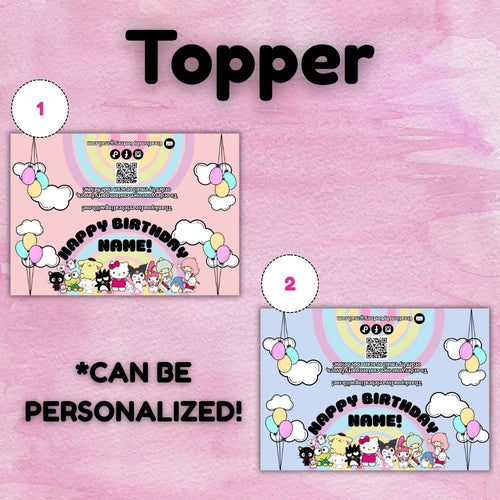 Hello Kitty and Friends Birthday Party Favor Set